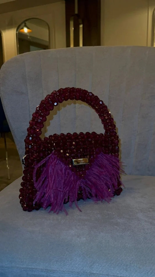 Luxury Dark Purple  Butterfly bags