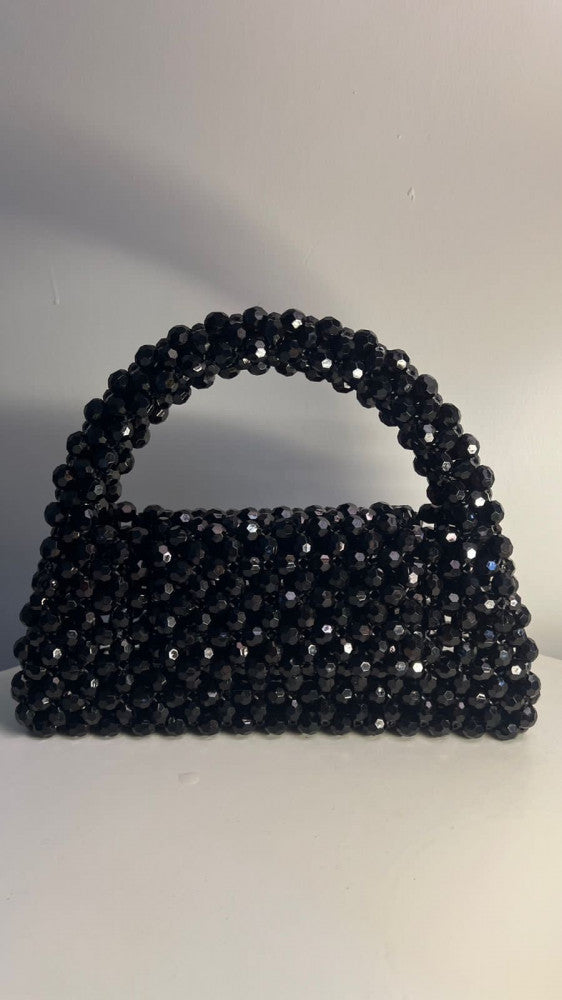 Luxury Black Cristal Bag