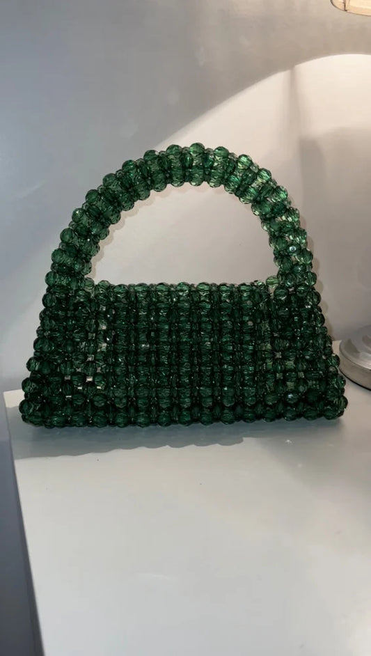 Luxury Green Cristal Bag